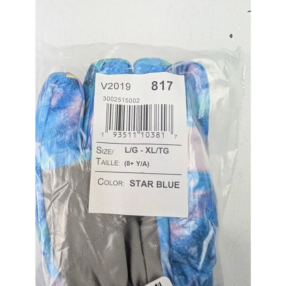 The Children's Place Girls 8+ Winter Gloves - Star Blue & Purple